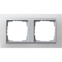 GIRA Event Opak - Aluminium - White - Screwless - 90 mm - 161.1 mm - 1.14 cm - 1 pc(s)