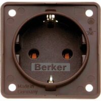 Berker BER 0947 78 25 01 Schuko-Steckdose B.Mobil br mit Steckklem.