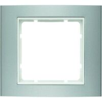 Berker 10113904 - Aluminium - White - Aluminium - Matte - Screwless - Berker - 1 pc(s)