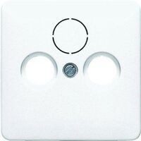 JUNG CD 561 SAT WW - White - Thermoplastic - SAT + TV + Radio