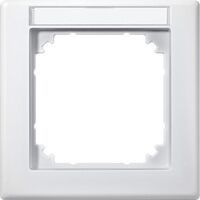 MERTEN Rahmen 1f.pws m.Beschrift.-traeger 474119
