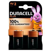 Duracell 9 VOLT BLOCK   PLUS (MN 1604/2STK LR61 9V)