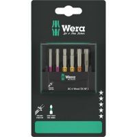 Wera TORX HF 1 SB BIT-SATZ+HALTER (BIT-CHECK  6 WOOD)
