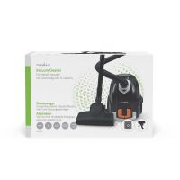 Nedis Staubsauger mit Beutel / Mit Beutel / 700 W / Staubkapazität: 2.0 l / Kombi-Bürste / Aktionsradius: 7.50 m / Hepa 12 / Orange / Schwarz