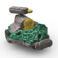 schleich® ELDRADOR® CREATURES 42666 Dschungel Düsenjet Fahrzeug mit Mini Cretaure
