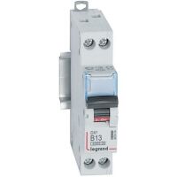 Legrand LS-SCHALTER  B13A 1P+N 6KA 1TE (407474           DX3)