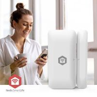 Nedis SmartLife Tür-Fenster-Sensor / Zigbee 3.0 / Batteriebetrieben / Android™ / IOS / Weiss