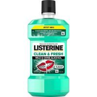 LISTERINE Clean & Fresh 500ml antibakterielle Mundspülung ohne Alkohol mit ätherischem Öl