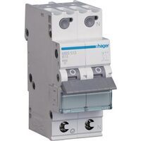 Hager LS-SCHALTER 1P+N 13A-B6KA 2PLE (MBS513 QUICK CONNECT)