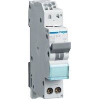 Hager LS-SCHALTER 1P+N 10A-C 6KA1PLE (MLS510 QUICK CONNECT)