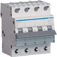 Hager LS-SCHALTER 3P+N 13A-C6KA 4PLE (MCS613 QUICK CONNECT)
