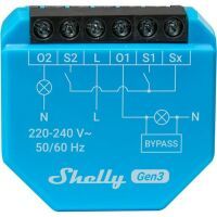 Shelly SCHALTAKTOR WLAN 2X10A (2L GEN3)
