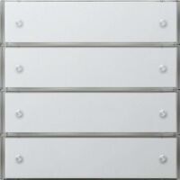 Gira KNX TASTSENSOR 3 KOMFORT 4FACH (2034112 RWS GLÄNZEND)