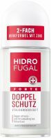 Hidrofugal FORTE DOPPEL SCHUTZ Roll-on, starker Antitranspirant Schutz gegen stress- und hitzebedingtes Schwitzen, Deo ohne Ethylalkohol mit vitalisierendem Duft (50 ml)