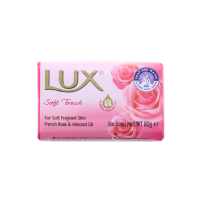 Lux Soft Touch Stück Seife sanft duftend mit französische Rosen und Mandelöl 80g