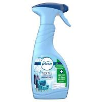 Multipack 12x Febreze Textilerfrischer 500ML Antibakteriell Frische Wäsche, Entfernt 99,9 % der Bakterien, hält Ihre Textilien frisch und desinfiziert sie 