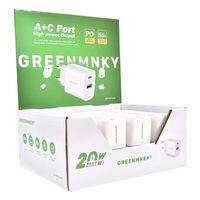 Green MNKY Quick Charger A+C PD20W (ZB.QCR.PG.2)