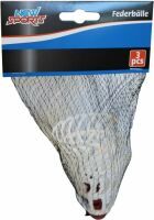 VEDES Großhandel GmbH - Ware New Sports Aerorecord-Federbälle, 3 Stück