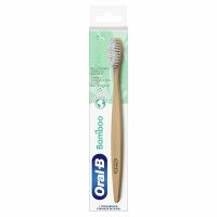 Oral-B Bamboo Handzahnbürste aus Bambusholz Nachhaltig aus organischen Materialien