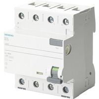 Siemens SIEM FI-Schutzschalter Typ 5SV3444-6LA01A 40A 3+N-pol. 100mA 400V 4TE