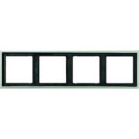 JUNG ES 2984 - Black - Stainless steel - Stainless steel - Screwless - JUNG - 81 mm - 294 mm
