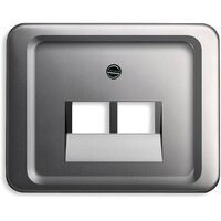 BUSCH JAEGER 1753-0-8485 - Platinum - Conventional - Busch-Jaeger - 0230-0-0235 0230-0-0243 - 70 mm - 54 mm