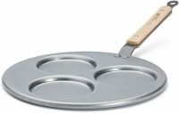 De Buyer Triplini-Pfanne Mineral B Bois Ø 27 cm Silber 5712.03