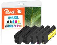 Peach Patrone HP Nr.963XL MultiPack Plus OEM reset 2xb,c,m,y remanufactured (PI300-1032)