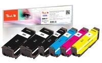 Peach Patrone Epson No.33XL Multipack Plus 2xbk,pbk,c,m,y remanufactured (PI200-435)