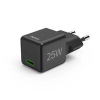HAMA SCHNELLLADEGERÄT USBC 25W  SW (LADEADAPTER)