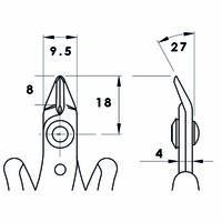 Piergiacomi Schneidezange 136 mm Präzision