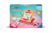 Ravensburger CreArt - Malen nach Zahlen 25877 - Neon Atelier Einhorn  Kinder ab 7 Jahren