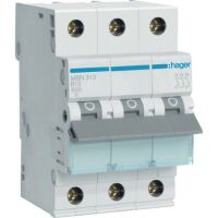 Hager LS-SCHALTER 3P  13A-B 6KA 3PLE (MBN313)