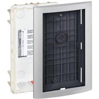 Legrand 5145755 Video-Tuersprechanlage Unterputz-Gehäuse Schwarz Silber