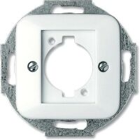 BUSCH JAEGER 1724-0-1127 - Silver - White - Busch-Jaeger - 1876 EB - 54.3 mm - 54.3 mm - 1 pc(s)