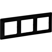 Legrand 3-FACH RAHMEN SCHWARZ (754253   VALENA LIFE)