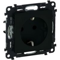 Legrand STECKDOSE SL KS SCHWARZ (756309   VALENA LIFE)