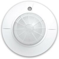 BUSCH JAEGER 6818 U - Passive infrared (PIR) sensor - Wired - 24 m - Ceiling - Indoor - White