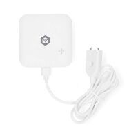 Nedis SmartLife Wassermelder / Wi-Fi / Batteriebetrieben / Verlängerung enthalten / Max. Batterie-Lebensdauer: 24 Monate / 80 dB / Weiss