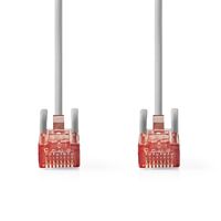 Nedis CAT6-Netzwerkkabel / RJ45 Stecker / RJ45 Stecker / U/UTP / 10.0 m / Rund / PVC / Grau / Label
