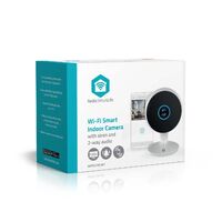 Nedis SmartLife Innenkamera / 3MP Full HD 1296p / Cloud Storage (optional) / microSD (not enthalten) / Onvif / Nachtsicht / Weiss