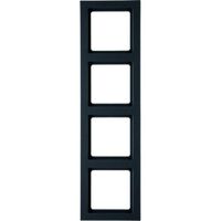 Berker 10146096 - Anthracite - Duroplast - Fabric texture - Berker - 2 pc(s)