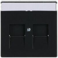 BUSCH JAEGER 1710-0-3627 - Anthracite - Conventional - Any brand - 63 mm - 63 mm - 1 pc(s)