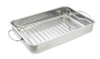 ELO Brat- u. Auflaufform 34x24 cm, Edelstahl
