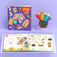 CHEFCLUB Backset Buch 'Kinderleichte Kuchen & Desserts' 7-teilig