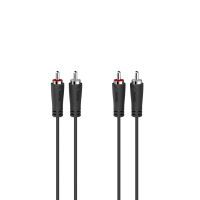 HAMA AUDIO-KABEL  2C-ST/2C-ST 1,5M (CINCH-KABEL)
