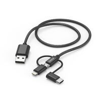 HAMA USB-A/MIC-USB USB-C 1 5M SW (USB-KABEL)