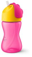 Philips Avent SCF798/02 Straw Cup 300ml Girl Pink