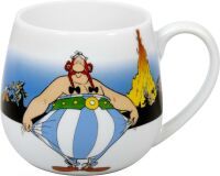 KÖNITZ Kuschelbecher "Asterix - Ich bin nicht dick!"