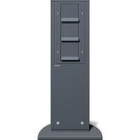 Gira ENERGIESÄULE ANTHRAZIT 491MM (134128 3XSCHUKO M.KS)
